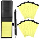 Set de Mini Porta Bloc de Notas de Bolsillo Outus con 50 Hojas Rayadas