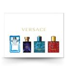 Set de Miniaturas de Perfumes Versace para Hombre 4x5ml - Set de Regalo