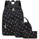Set de Mochila Bluboon 3 en 1 para Niñas, Escolar, 30x16x43 cm