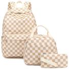 Set de Mochila Bluboon para Adolescentes y Niñas con Lonchera y Estuche para Lápices