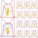 Set de Mochilas con Cordón Censen Flor Hada 24 Unidades para Niñas