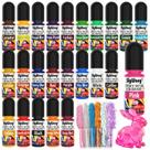 Set de Pigmentos para Resina Epoxi SigWong 24 Colores + 6 Brillantes 6 ml