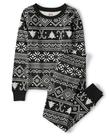 Set de pijama de algodón de Navidad para niños The Children's Place talla 8