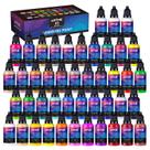 Set de pintura para aerógrafo ARTME 42 colores con 3 diluyentes