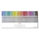Set de Resaltadores Zebra Mildliner WKT7-25C, 25 Colores