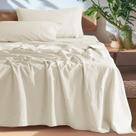 Set de Ropa de Cama SONORO KATE Queen 100% Lino Francés con Bolsillo Profundo de 40 cm Set de Ropa de Cama SONORO KATE Queen 100% Lino Francés con Bolsillo Profundo de 40 cm