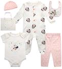 Set de Ropa para Bebé Disney Minnie Mouse de 7 Piezas para Recién Nacidos 0-3 Meses