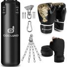 Set de Saco de Boxeo Odoland 4 Pies PU Pesado con Guantes y Más