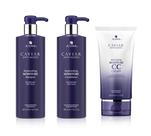 Set de Shampoo, Acondicionador y Crema CC Alterna Caviar Hidratación