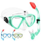 Set de Snorkel ACQCES para Niños con Tubo Seco Edad 5-15