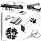 Set de Suministros de Oficina Outus Kit de Accesorios para Escritorio con Grapadora, etc.