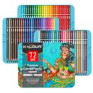 Set Premium de Lápices de Colores KALOUR 72 Colores con 7 Metálicos