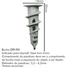 Sforplast Bucha P/Gesso Sfor Dry Fix C/100