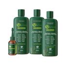 Sh + Cond +Hidratante 500ml +Loção 60ml Tonificante 12 Ervas