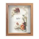 Shadow Box Frame FrameWorks Golden Oak 21,6 x 27,9 cm com vidro Shadow Box Frame FrameWorks Golden Oak 21,6 x 27,9 cm com vidro