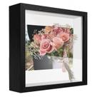 Shadow Box Frame TOUYINGER 12x12 com adesivos para cartas pretas Shadow Box Frame TOUYINGER 12x12 com adesivos para cartas pretas