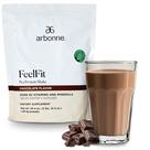 Shake de proteína Arbonne Feelfit Pea Chocolate 20g de proteína