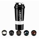 Shakeira Coqueteleira Academia 500ml Mixer para Suplementos e Bebidas Fitness Shakeira Coqueteleira Academia 500ml Mixer para Suplementos e Bebidas Fitness