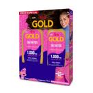 Shampoo 275ml E Condicionador 175ml Niely Gold Salva Fios Antiquebra Especial