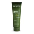 Shampoo 3 Em 1 250mL Bio Extratus limpa condiciona e facilita barbear Shampoo 3 Em 1 250mL Bio Extratus limpa condiciona e facilita barbear