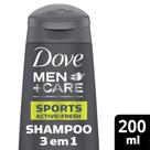 Shampoo 3 em 1 Dove Men+Care Sports 200ml