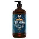 Shampoo 3 em 1 Masculino Corpo Cabelo e Barba Members Mark 1L Limpeza Completa Premium