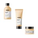 Shampoo 300 Cond. 200 Másc.250ml Loreal Absolut Repair Gold - Reconstrução Capilar Shampoo 300 Cond. 200 Másc.250ml Loreal Absolut Repair Gold - Reconstrução Capilar