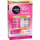 Shampoo 300ml+ condicionador salon line meu liso demais 200ml