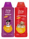 Shampoo 700ml + Creme Condicionador Cães e Gatos Pet Clean Shampoo 700ml + Creme Condicionador Cães e Gatos Pet Clean