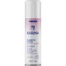 Shampoo a seco karina aerosol 150ml revitalizante para cabelos