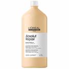 Shampoo Absolut Repair Serie Expert 1,5 Litro Loreal com Quinoa Dourada Nutre Repara e Deixa os Fios Leves