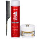 Shampoo Amino E Mascara Controle De Danos +Pente Lilabella Shampoo Amino E Mascara Controle De Danos +Pente Lilabella