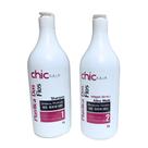 Shampoo Anti-resíduo 1L e Progressiva Plástica dos fios 1L-Chic Hair