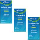 Shampoo Anticaspa 100ml Nativita Cabelos saudáveis 3 Unidades