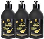 SHAMPOO ARGAN + ALOE VERA 300ml NATUFLORES 3un
