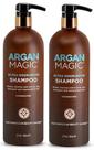 Shampoo Argan Magic Ultra Nutritivo com Óleo de Argan, 960 ml, pacote com 2 unidades