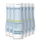 Shampoo ATTITUDE para couro cabeludo seco sensível 480 ml (pacote com 6)