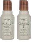 Shampoo Aveda Rosemary Mint Purificante 50 mL (pacote com 2)