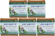 Shampoo Bar Auromere, ecológico, feito à mão, vegano, 120mL x5