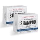 Shampoo Bar JRLIGGETT'S, hidratante totalmente natural, 100g, pacote com 2 Shampoo Bar JRLIGGETT'S, hidratante totalmente natural, 100g, pacote com 2