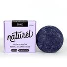 Shampoo Bar NATURÉL Purple Toning para cabelos loiros ou grisalhos