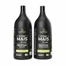 Shampoo Botox Mais Extratos Botânicos Para Fios Lisos Sedosos