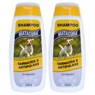 Shampoo Cães Matacura Sarnicida e Antipulgas 200ml 2un