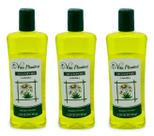 Shampoo Camomila Extrato de Flores Clarear cabelos 300ml 3un