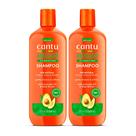 Shampoo Cantu Abacate Hidratante com Manteiga de Karité Pura 400mL x2