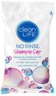 Shampoo Cap Cleanlife Products No-Rinse, pacote com 12 Shampoo Cap Cleanlife Products No-Rinse, pacote com 12