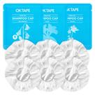 Shampoo Caps OK TAPE No Water (pacote com 6) 3 aromas para idosos