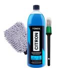 Shampoo Citron 1,5l Luva Microfibra Pincel Vonixx