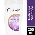 Shampoo Clear Women Anticaspa Hidratação Intensa 200ml