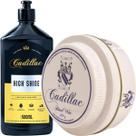 Shampoo Com Cera High Shine 500ml Cadillac Cera Cristalizadora Vitrificadora Hard Wax